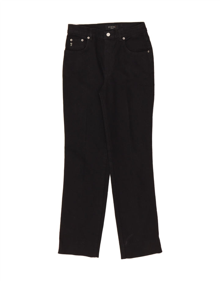 GUESS Mens Straight Jeans W31 L29 Black Cotton Vintage Guess and Second-Hand Guess from Messina Hembry 