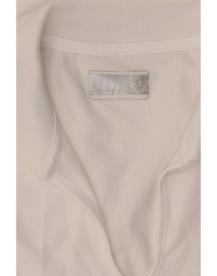 Camisa pólo feminina SERGIO TACCHINI UK 12 Medium White Colourblock
