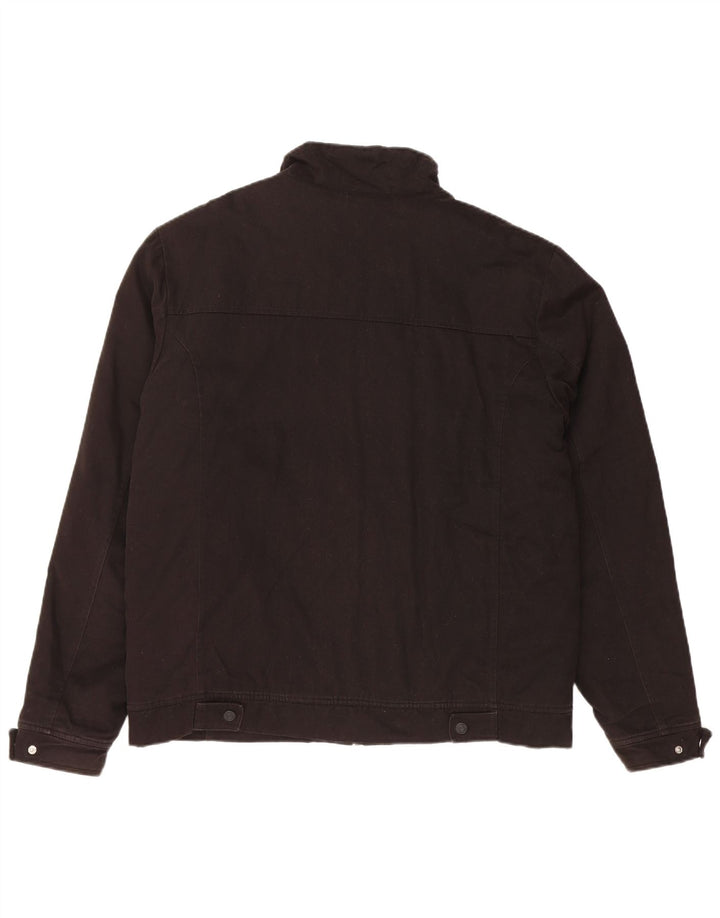 PUMA Mens Bomber Jacket UK 38 Médio Algodão Preto