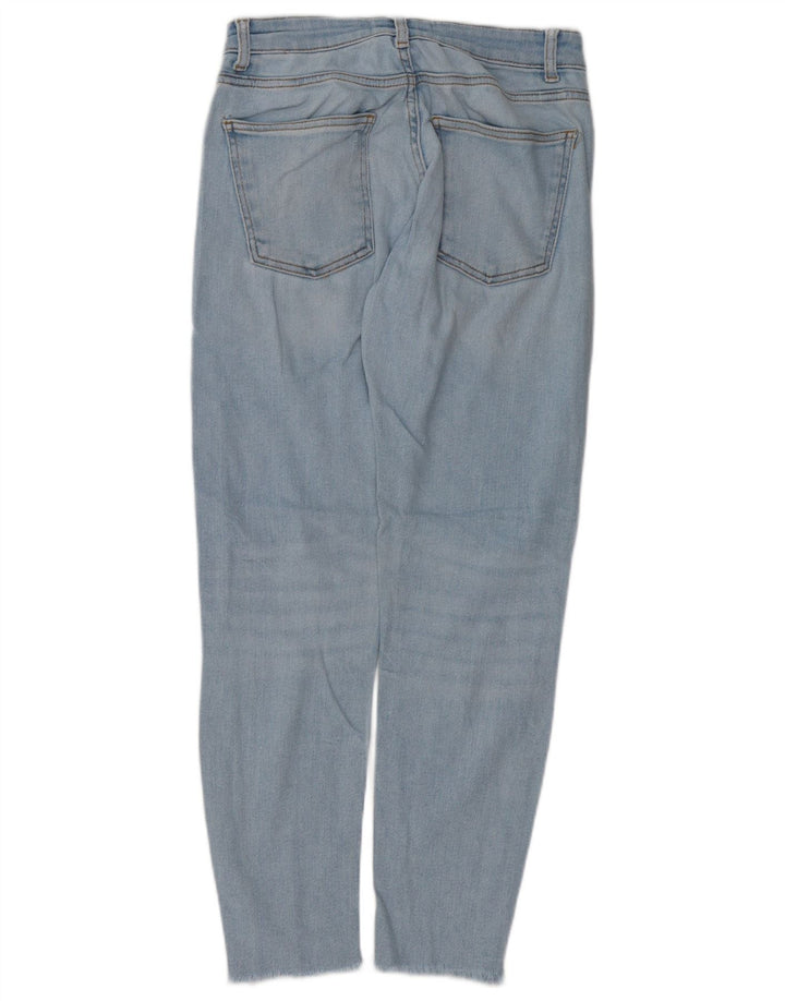 Calça jeans feminina ZARA EU 36 XS W26 L28 azul algodão