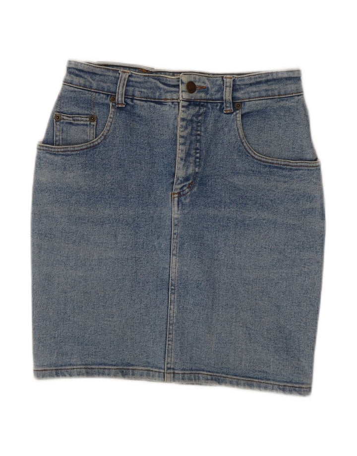 Saia jeans feminina UNIFORM W28 azul médio