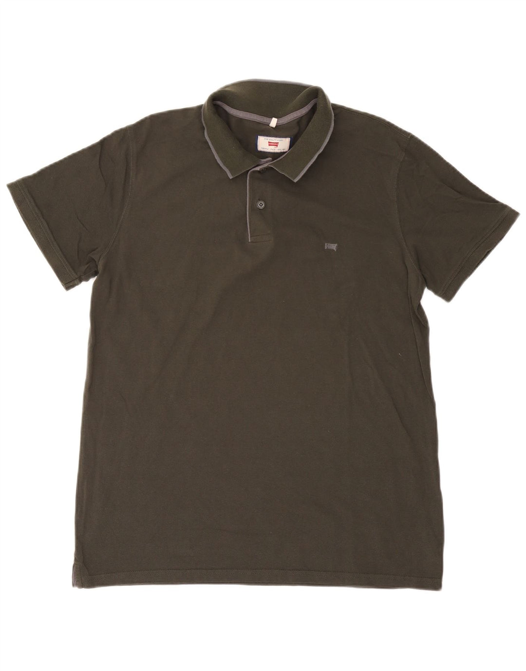 Camisa polo masculina Carrera Regular Fit XL algodão cáqui