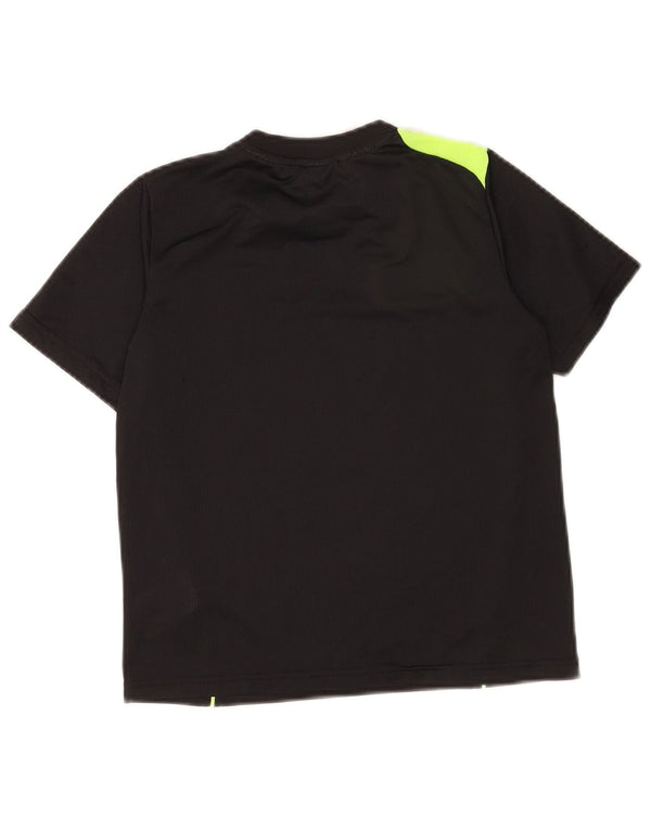 Camiseta Adidas Meninos Graphic 9-10 Anos Preto Colorblock Poliéster