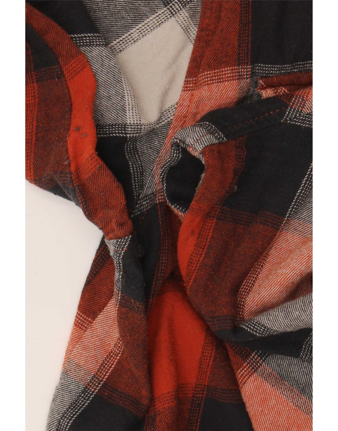 Camisa masculina de flanela Mountain Warehouse XL de algodão xadrez vermelho