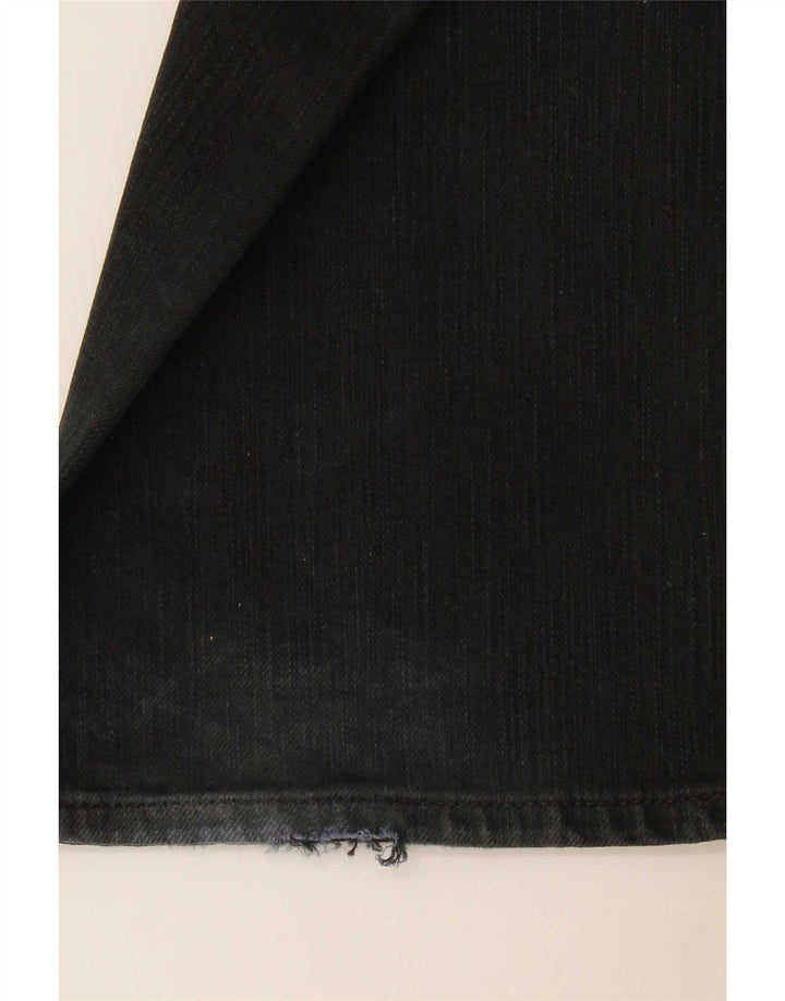 Jeans Marks & Spencer Masculino Blue Harbor Straight W36 L33 Algodão Preto