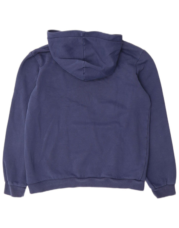 Jumper com capuz gráfico Puma Boys 15-16 anos azul marinho algodão