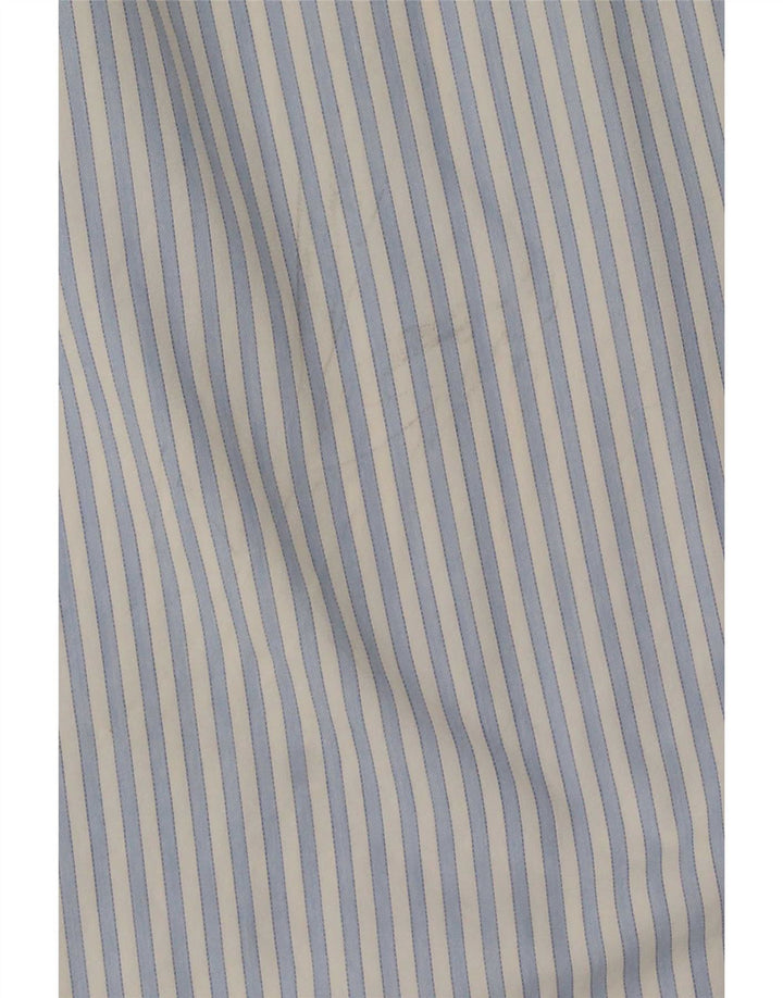 Camisa masculina Ellesse XL algodão listrado azul