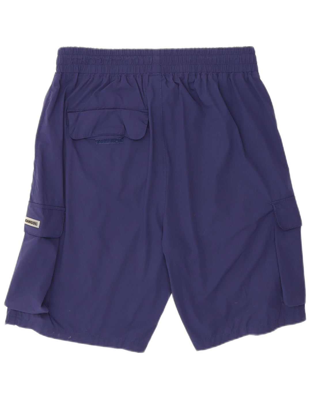 Kangol Mens Cargo Sport Shorts XL Azul Marinho Nylon