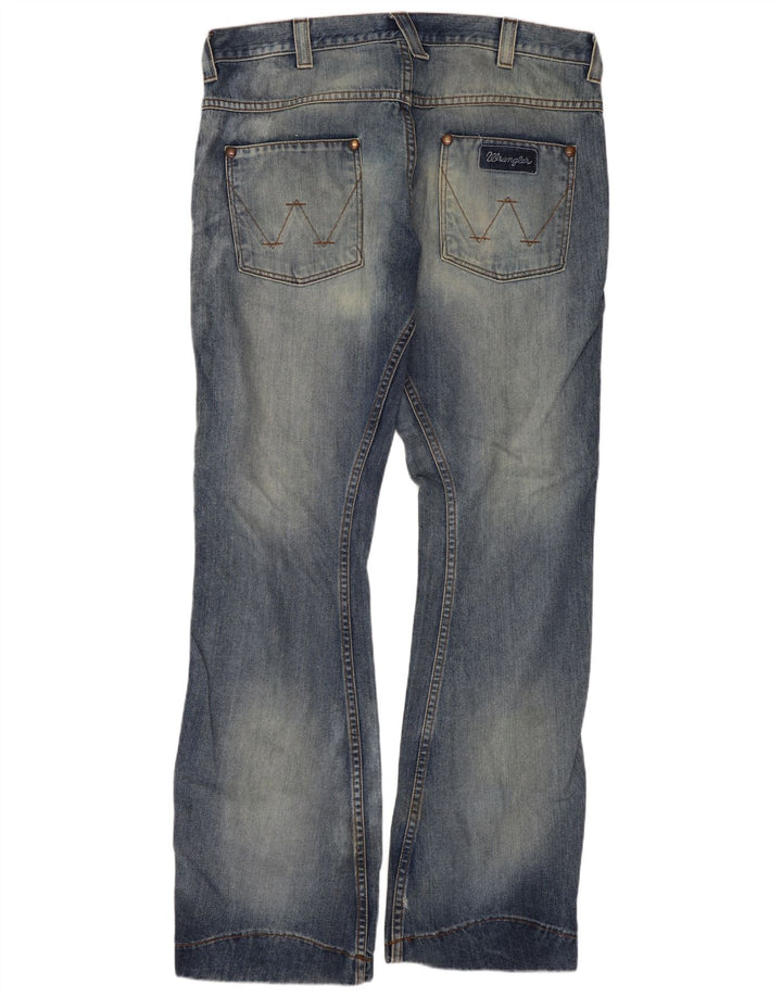 Wrangler Masculino Bootcut Jeans W36 L35 Azul