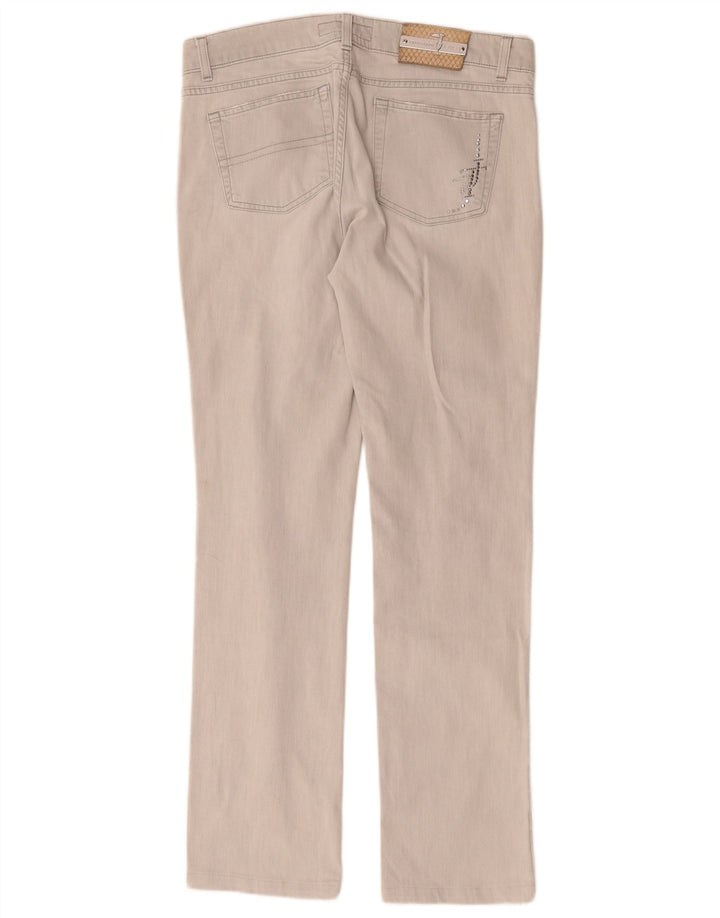 Trussardi Jeans Slim Feminino W30 L30 Algodão Cinza