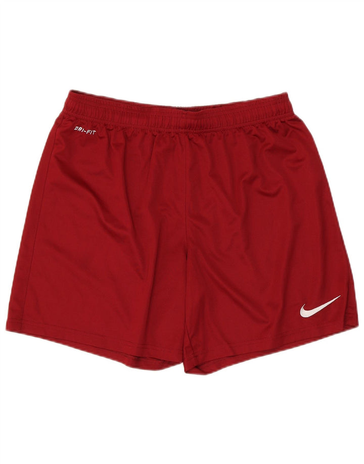 Nike Mens Dri Fit Sport Shorts Médio Poliéster Vermelho