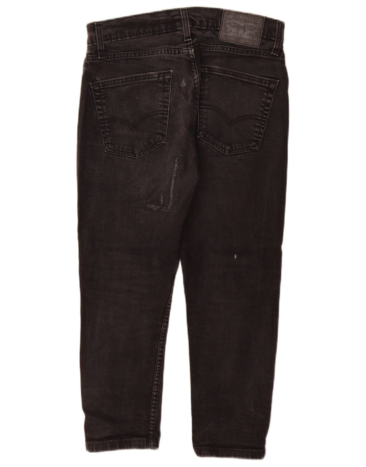 Levi's Masculino 511 Slim Jeans W30 L24 Algodão Preto