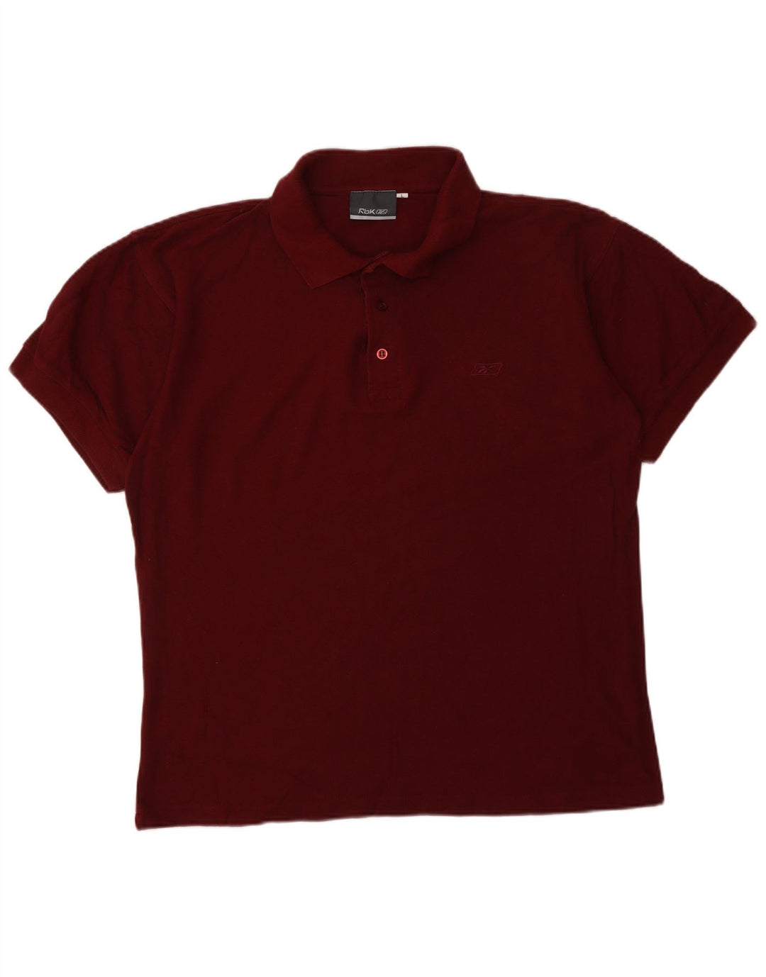 Camisa polo masculina REEBOK grande vermelha