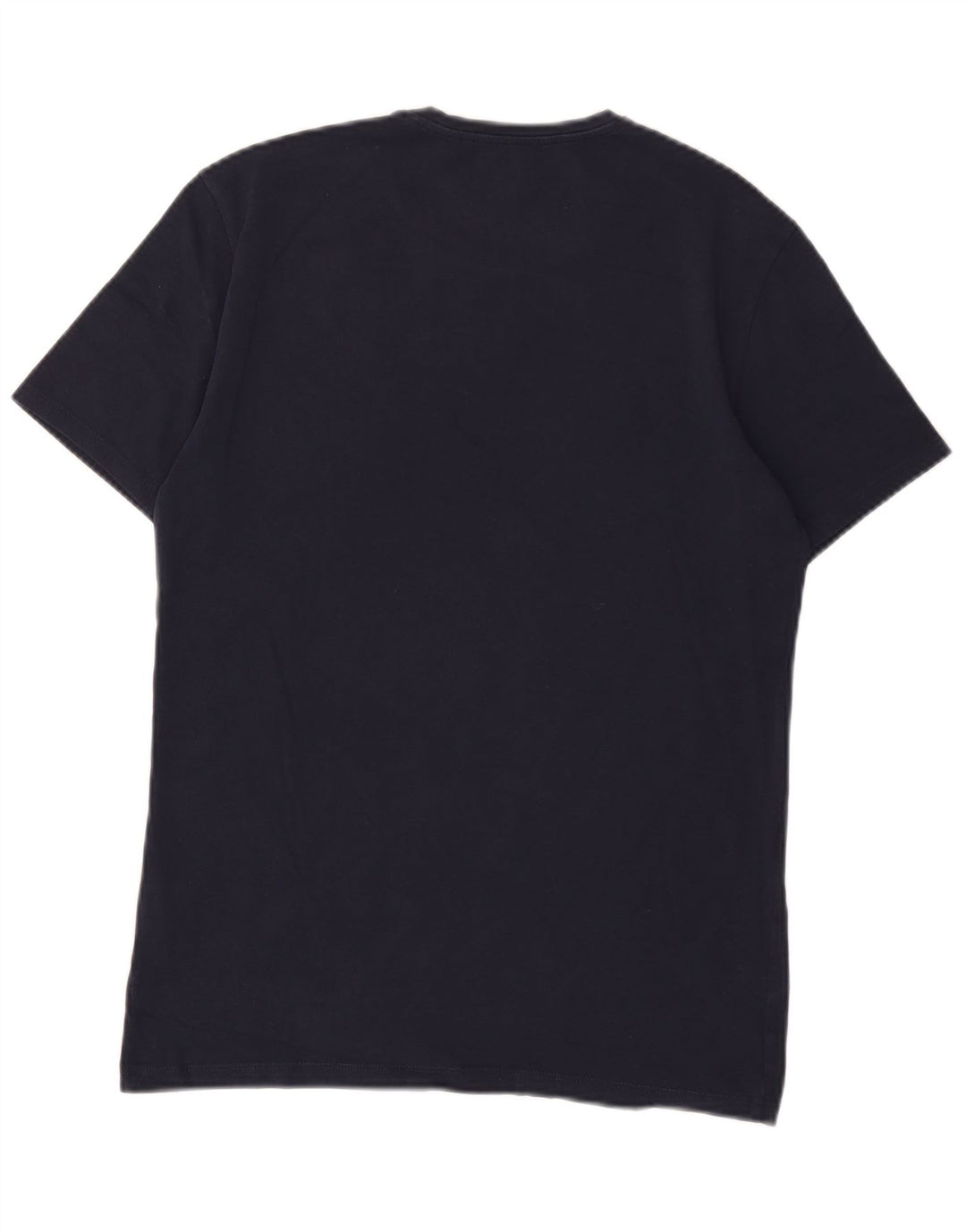 Guess Camiseta masculina extra slim gráfica top médio algodão azul marinho