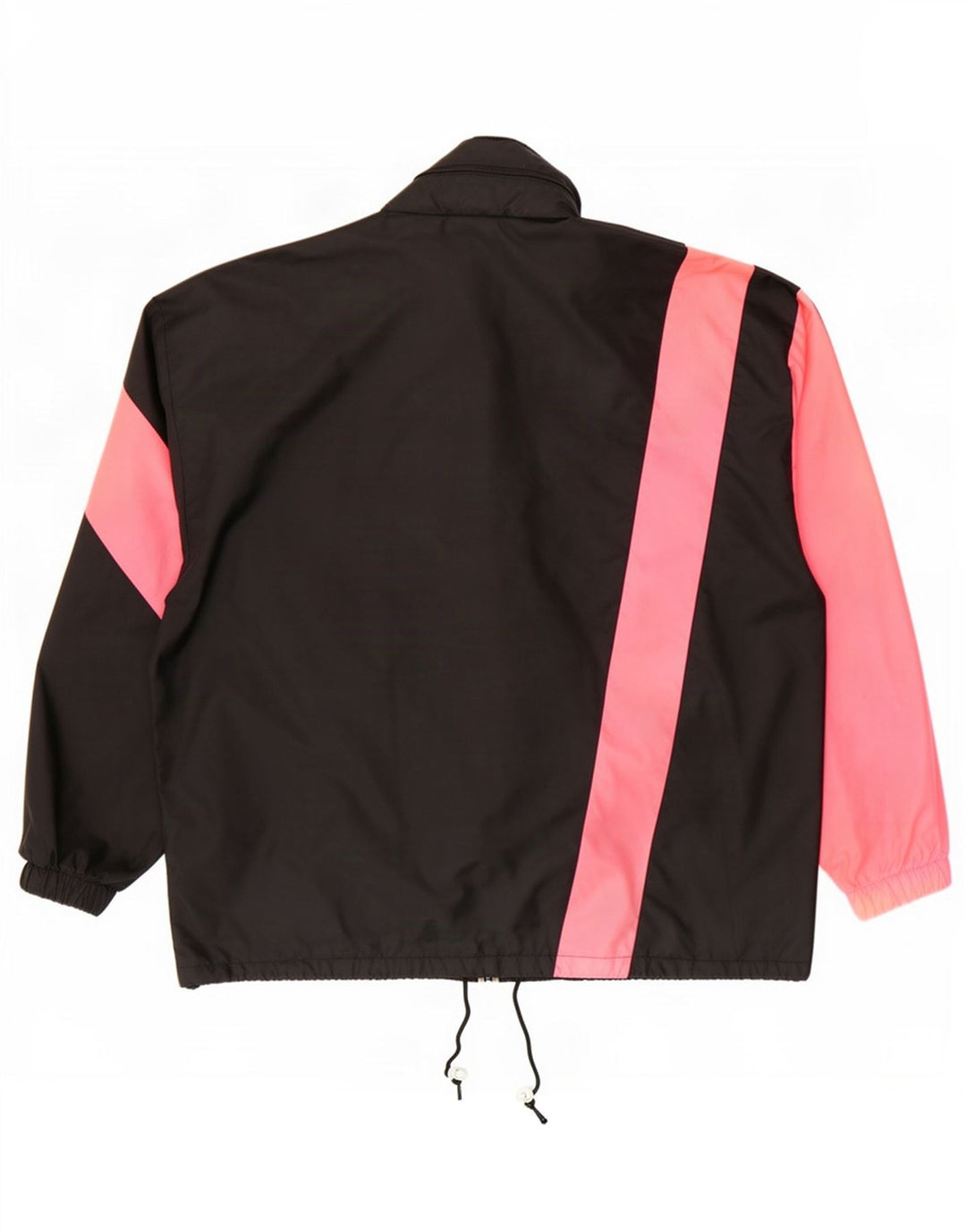 Jaqueta de chuva masculina Puma Graphic com capuz Reino Unido 40 grande bloco colorido preto