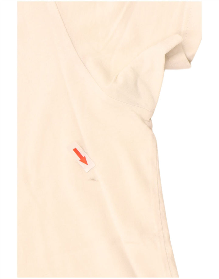 Camiseta gráfica masculina G-Star Top grande de algodão branco
