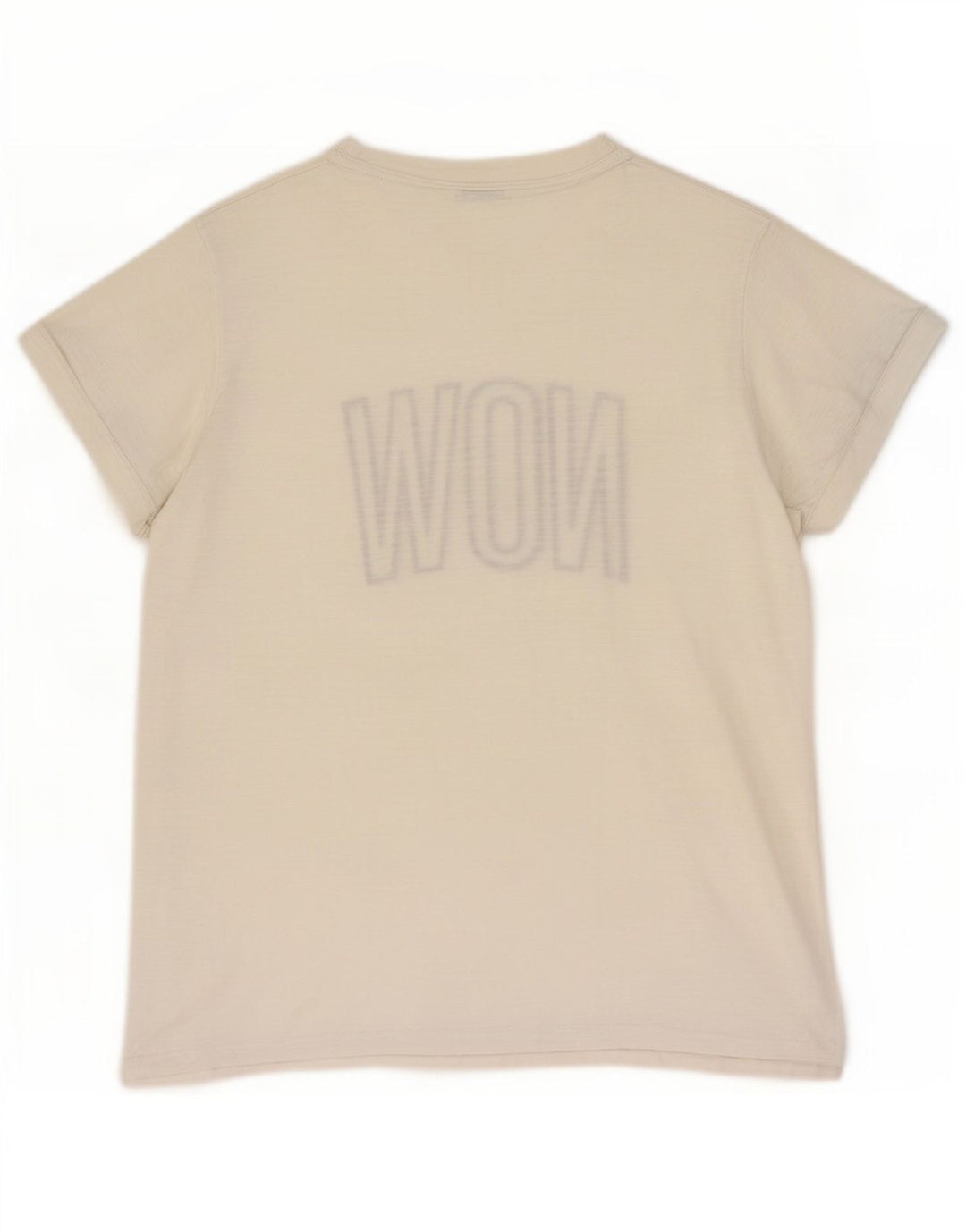Camiseta masculina gráfica Benetton Top médio algodão branco
