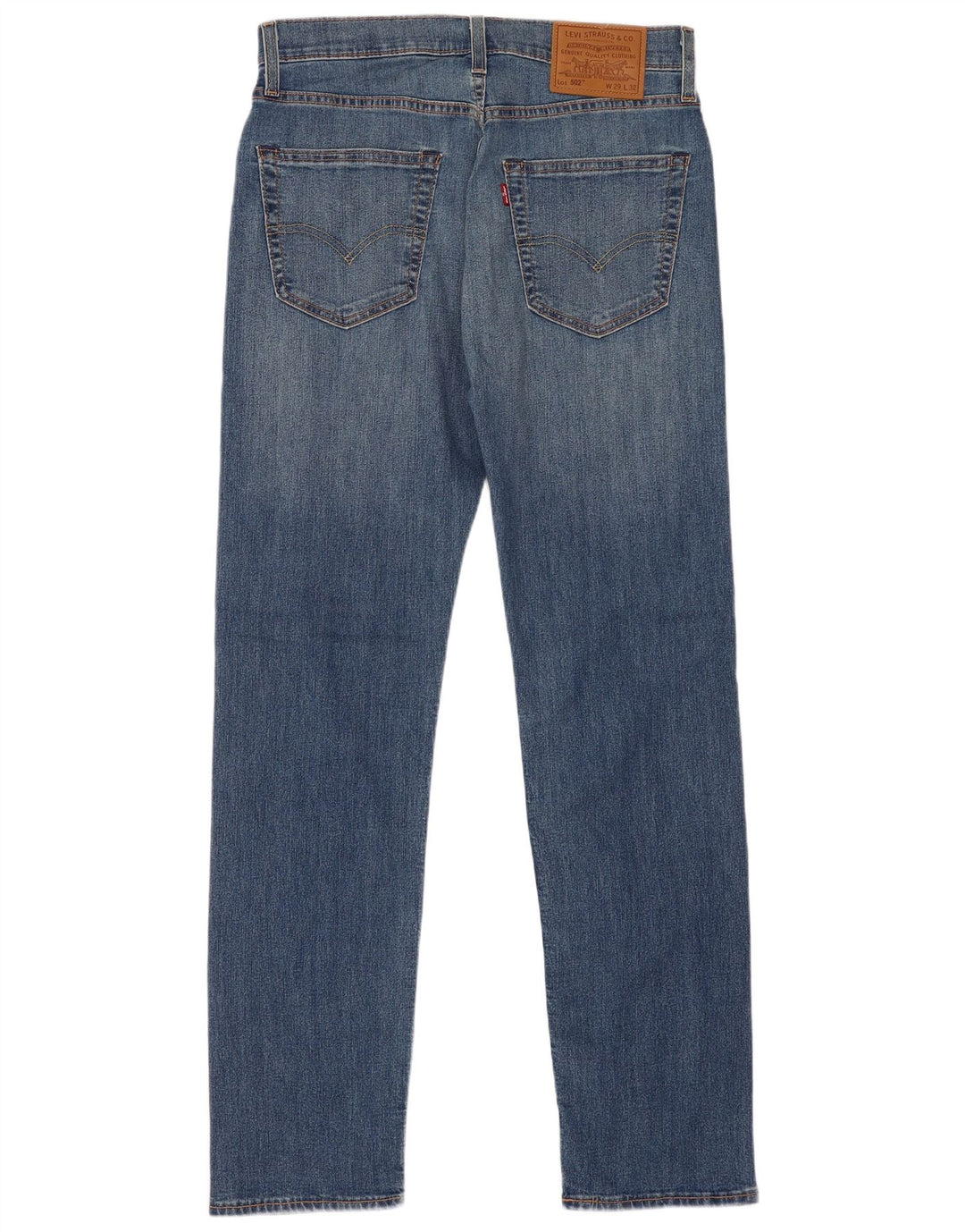 Calça jeans masculina Levi's 502 Tapered W29 L32 azul algodão