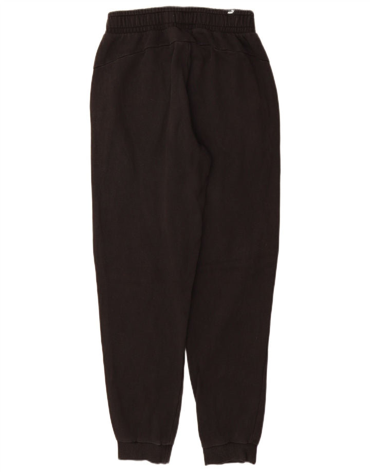 Calça de treino masculina PUMA joggers pequeno algodão preto