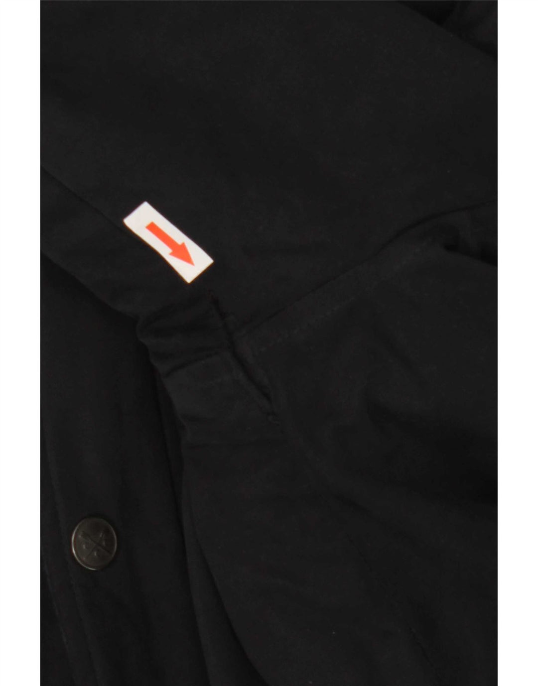 Jaqueta Parka com capuz masculina UK 40 grande poliéster azul marinho da roupa da tripulação