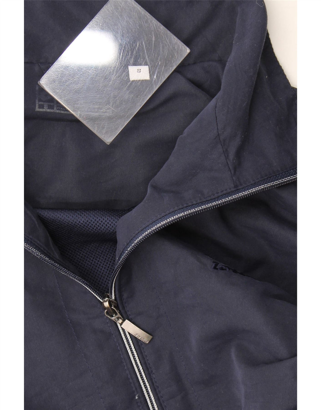 Lotto Mens Treino Top Jaqueta Pequena Azul Marinho Colorblock