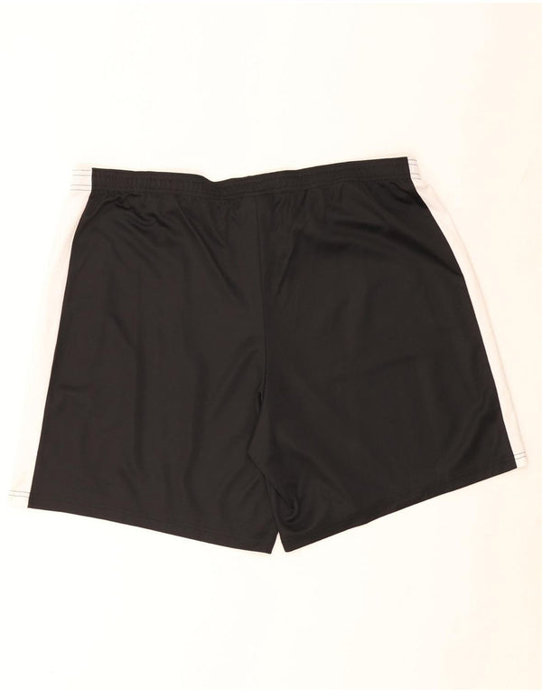 Shorts esportivos masculinos Nike Dri Fit Slim 2XL preto colorblock poliéster