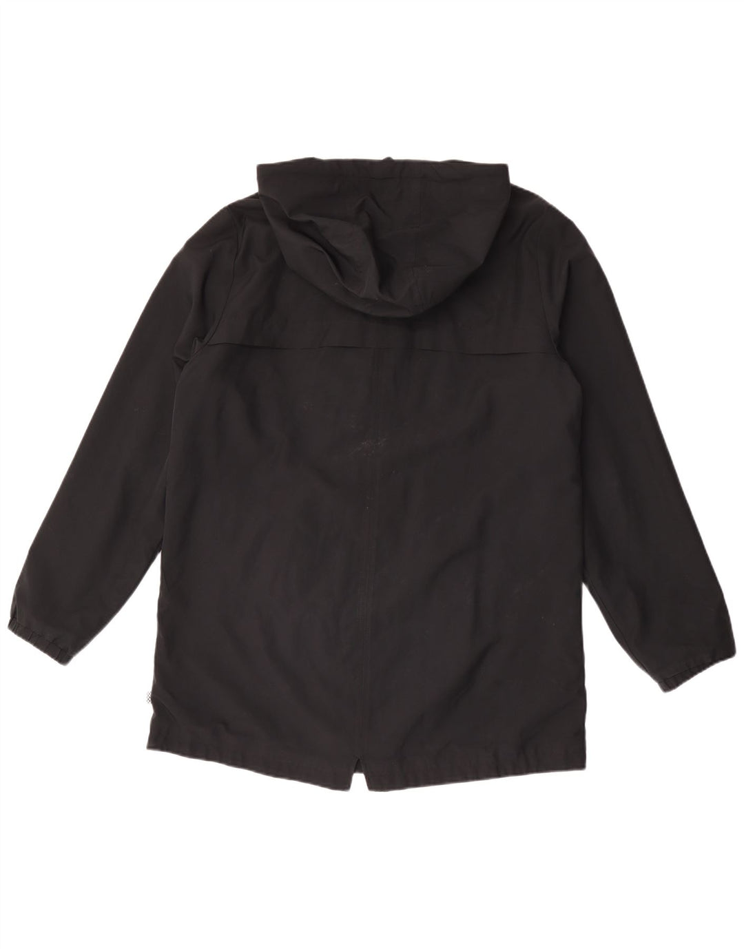 Capa de chuva com capuz feminino Vans UK 14 médio preto poliéster
