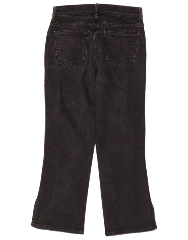 Calça jeans feminina Zara EU 40 grande W30 L25 algodão preto