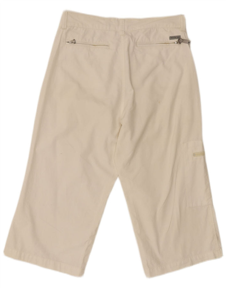 Calça capri feminina CALVIN KLEIN W32 L20 branca