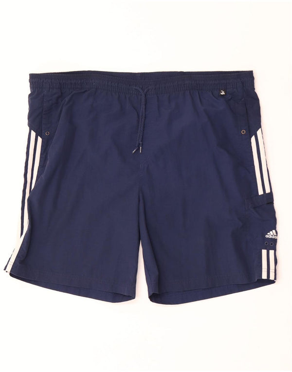 Shorts de natação masculino Adidas 2XL azul marinho nylon
