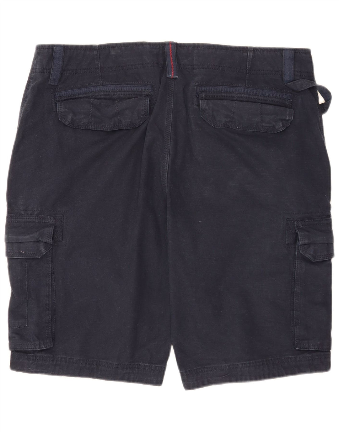 Shorts cargo masculino Fat Face W38 XL algodão azul marinho