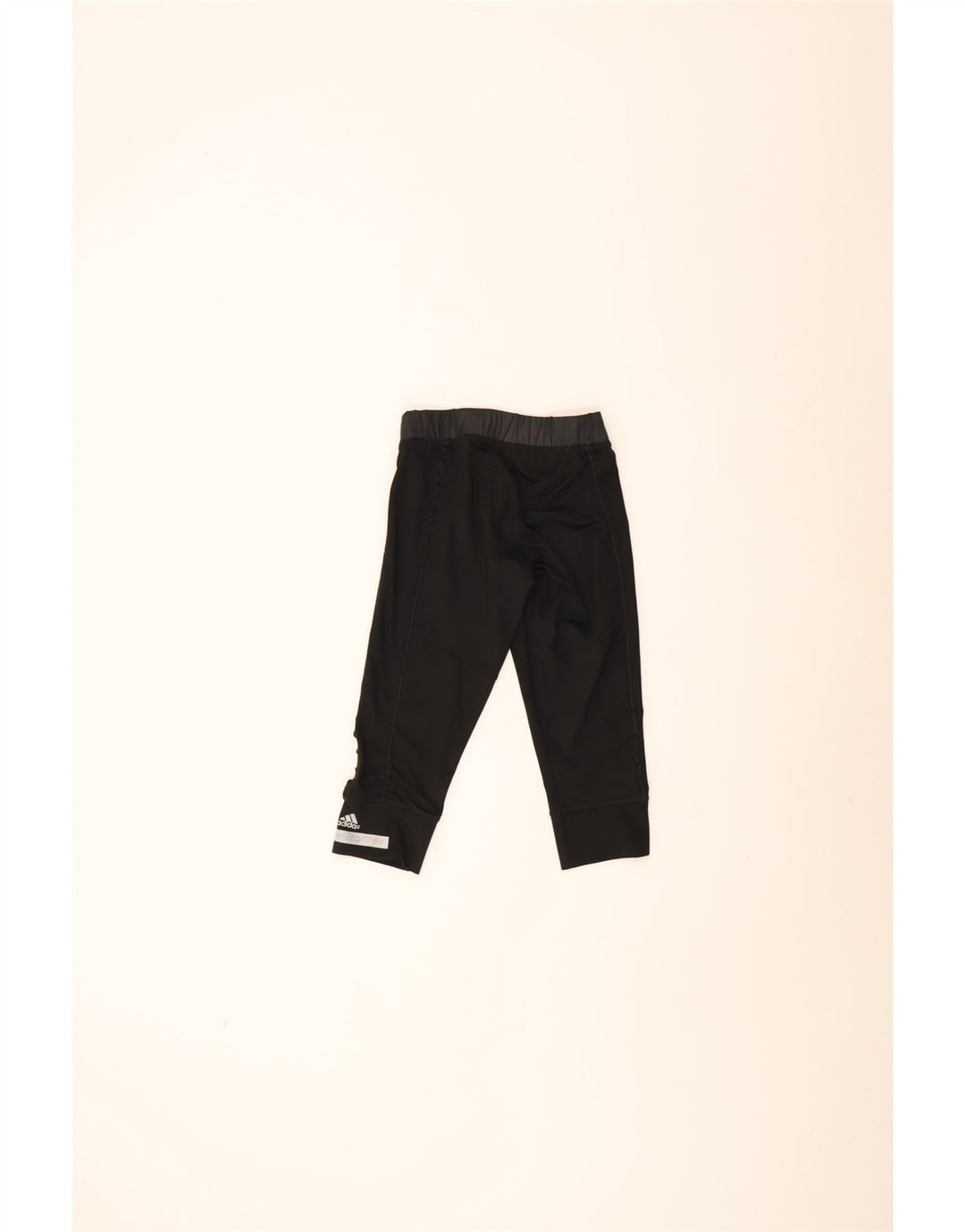 Adidas Womens Stella McCartney Graphic Capri Leggings Reino Unido 10 Pequeno Preto