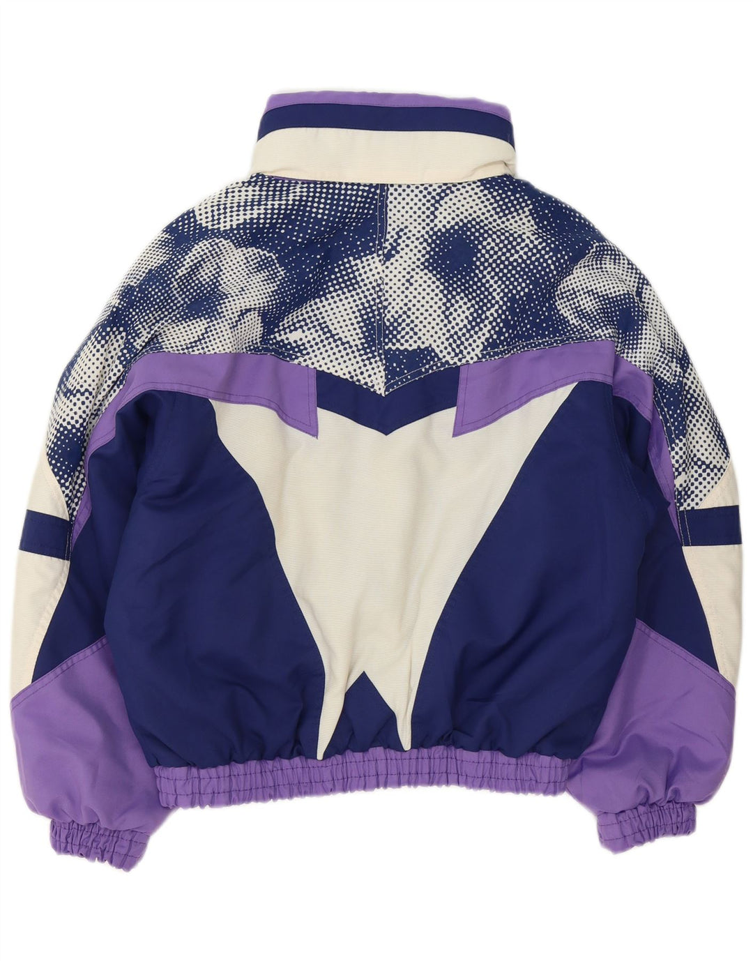 Fila Womens Loose Fit Ski Jacket IT 42 Médio Roxo Poliéster Retro