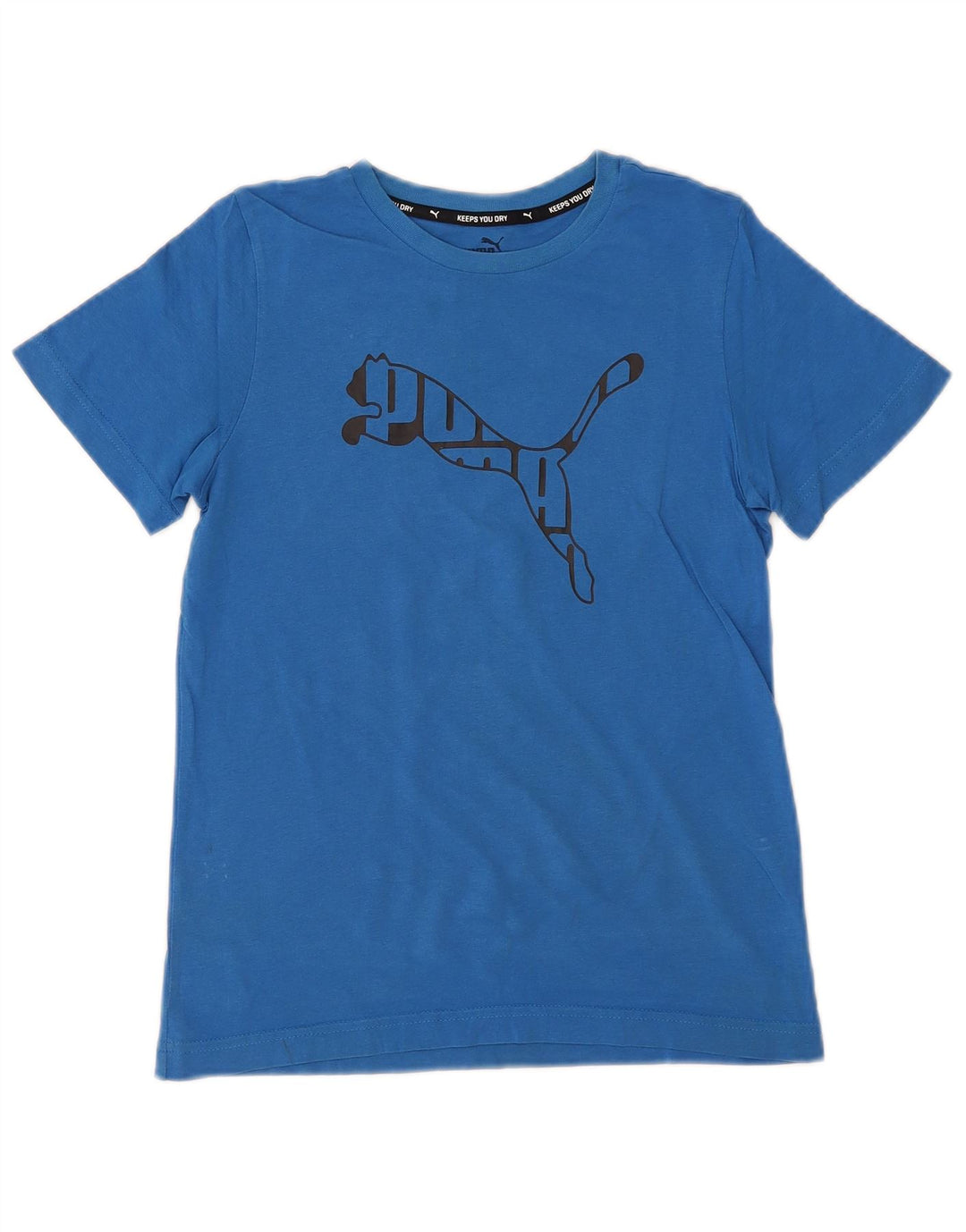 Camiseta Puma Boys Graphic Top 11-12 Anos Azul