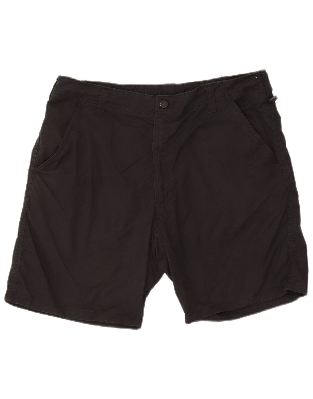 Wrangler Mens Chino Shorts W38 XL Algodão Preto