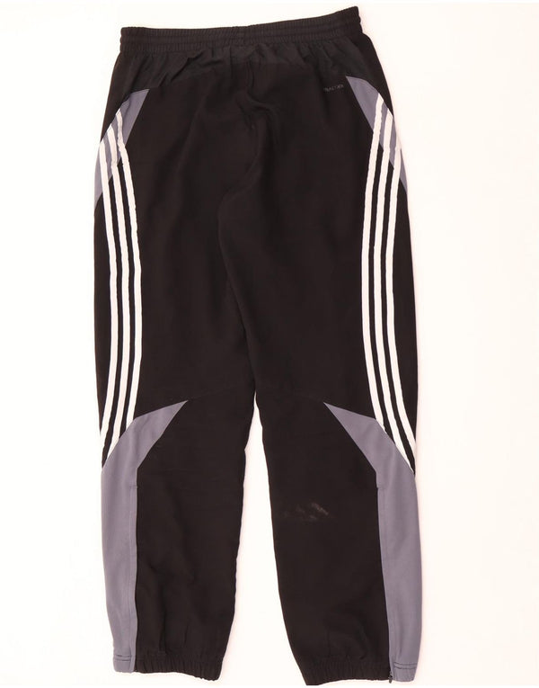Adidas masculino climacool calças de treino joggers pequeno preto colorblock
