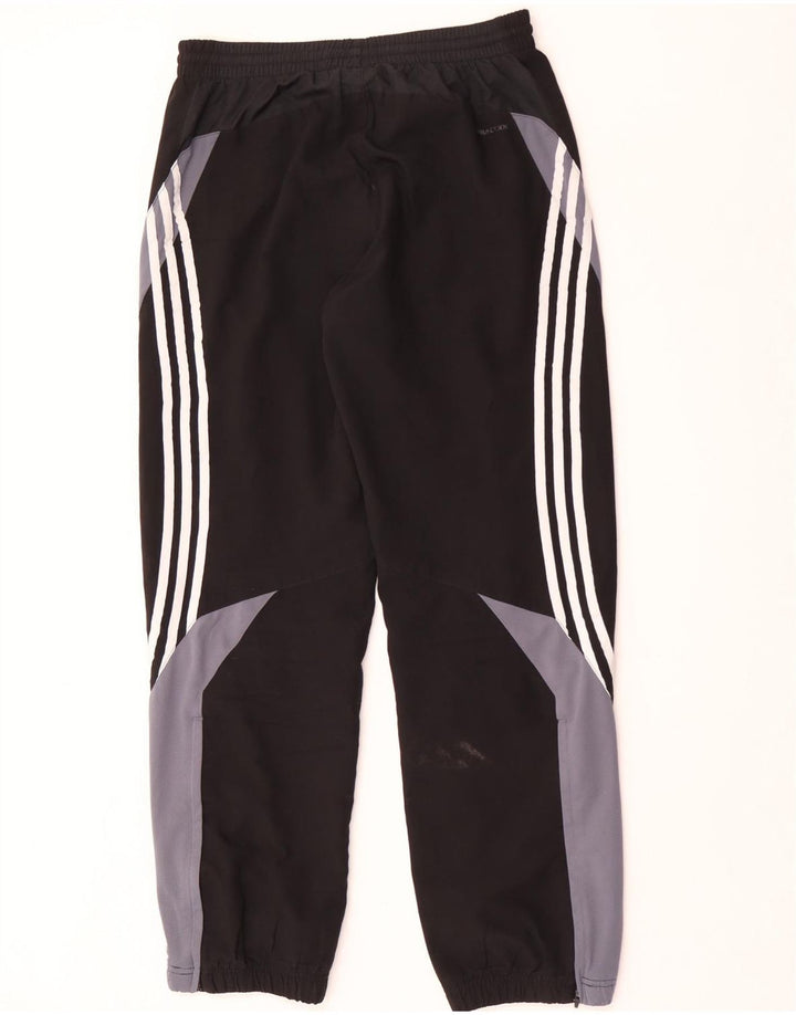 Adidas masculino climacool calças de treino joggers pequeno preto colorblock