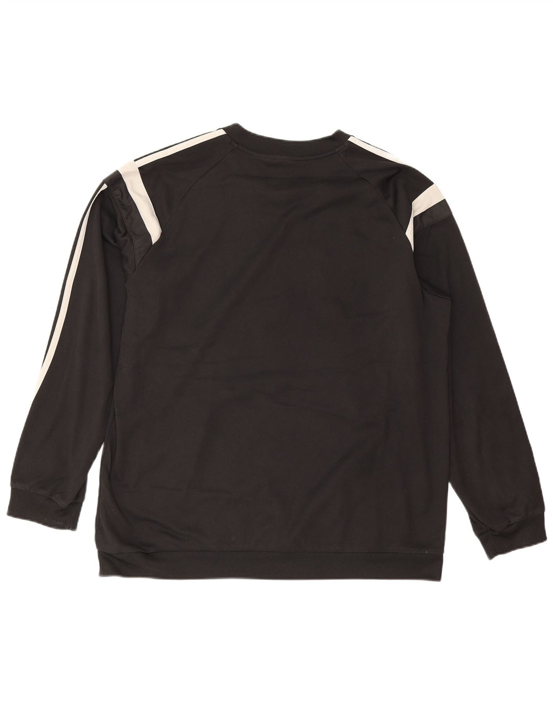 Adidas Mens Moletom Jumper XL Preto Colorblock Poliéster