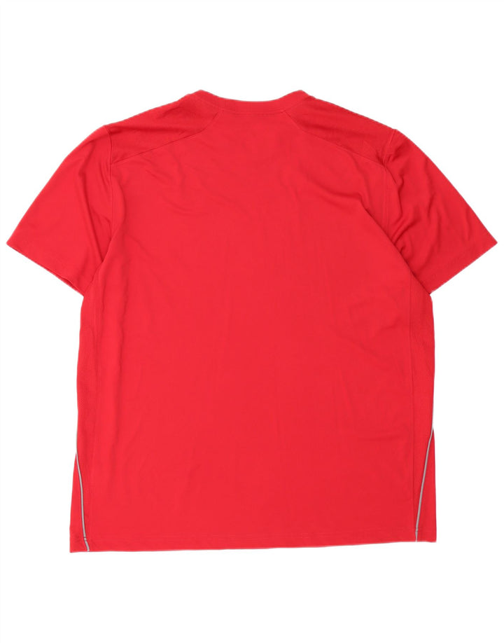 Camiseta masculina Nike Dri Fit Top XL poliéster vermelho