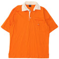 Camisa polo masculina de rugby PAUL & SHARK laranja médio