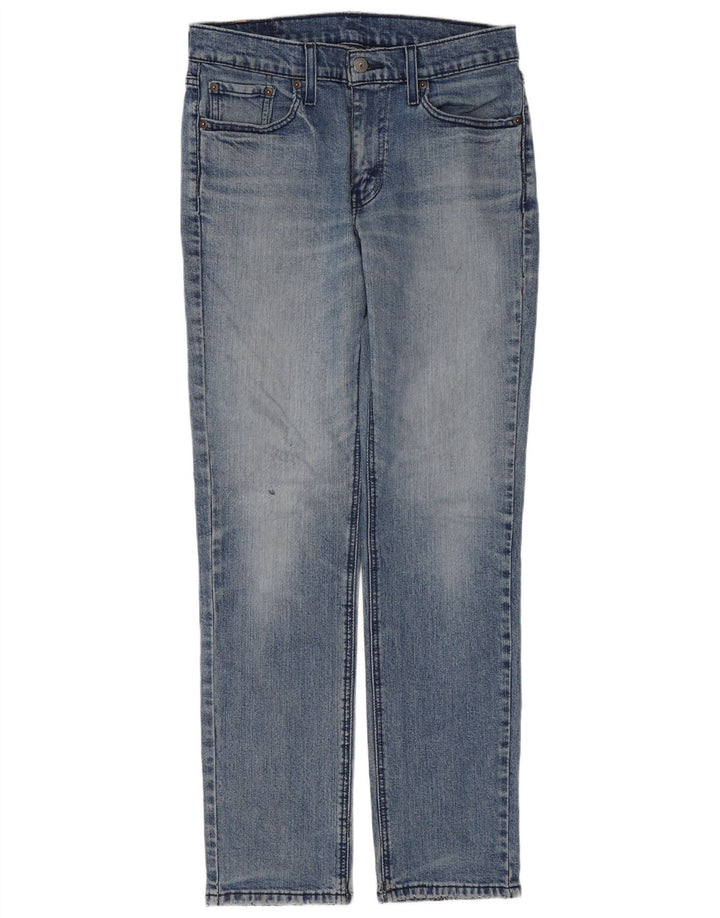 Levi's feminino 541 jeans retos W30 L32 algodão azul