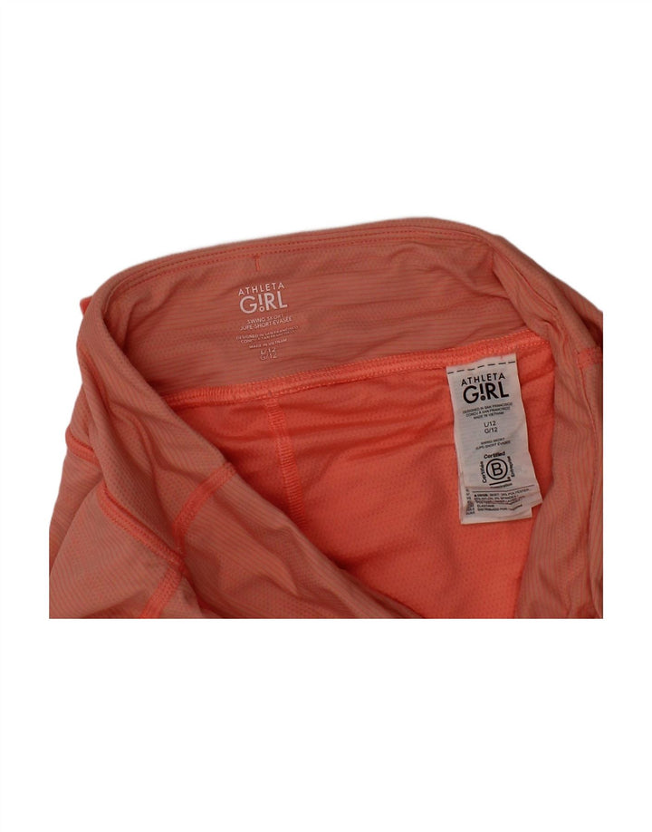 ATHLETA Meninas Skort 11-12 Anos Grande Poliéster Rosa