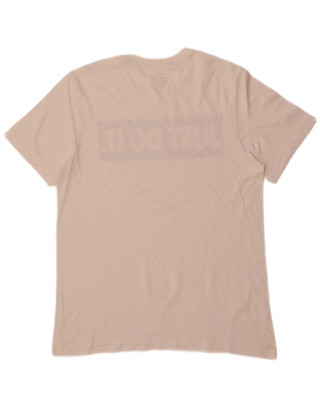 Camiseta Nike masculina gráfica Top médio branco