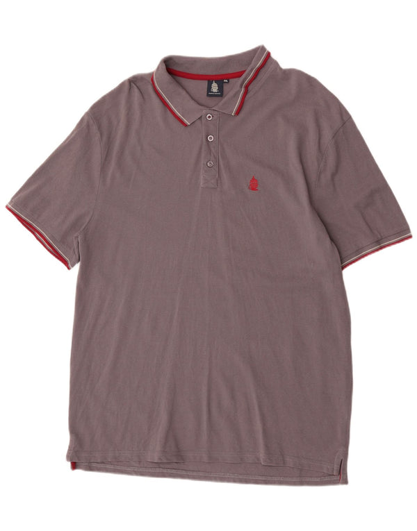 Camisa polo masculina Marina Yachting 3XL cinza
