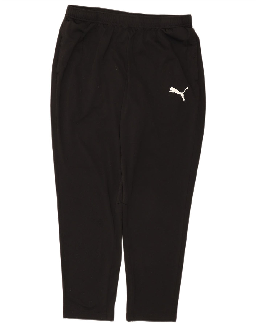 Calça de treino masculina Puma grande poliéster preto