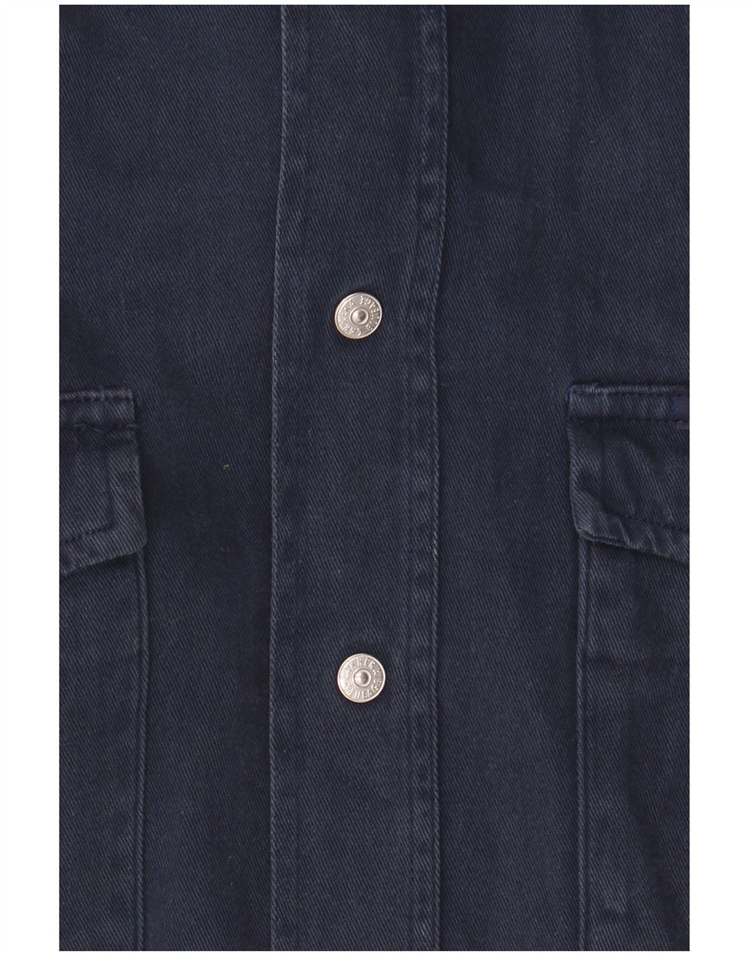 Camisa masculina Carrera tamanho 39/40 algodão azul marinho médio