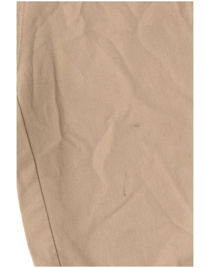 EDDIE BAUER Meninos Chino Shorts 15-16 Anos W26 Algodão Bege