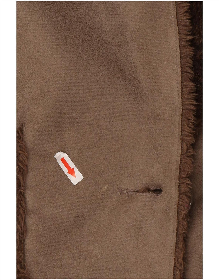 Tulchan Womens Sherpa Gilet UK 14 Grande Poliéster Cinza