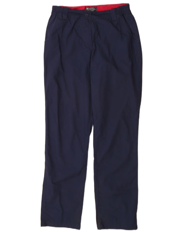 Calça Chino Feminina Mountain Warehouse Reino Unido 8 Pequeno W28 L31 Azul Marinho