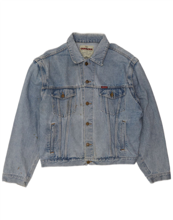 Jaqueta jeans masculina CARRERA UK 40 grande azul